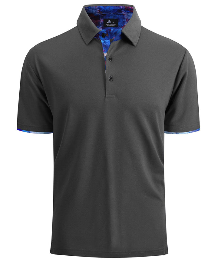 Men's Polo Shirt Short Sleeve Quick Dry Golf Athletic Tennis Fishing Shirt - ZPK005615 - GEEKLIGHTING