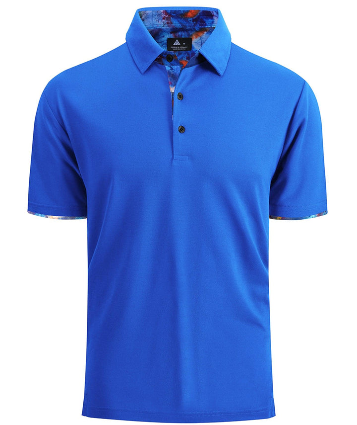 Men's Polo Shirt Short Sleeve Quick Dry Golf Athletic Tennis Fishing Shirt - ZPK005615 - GEEKLIGHTING