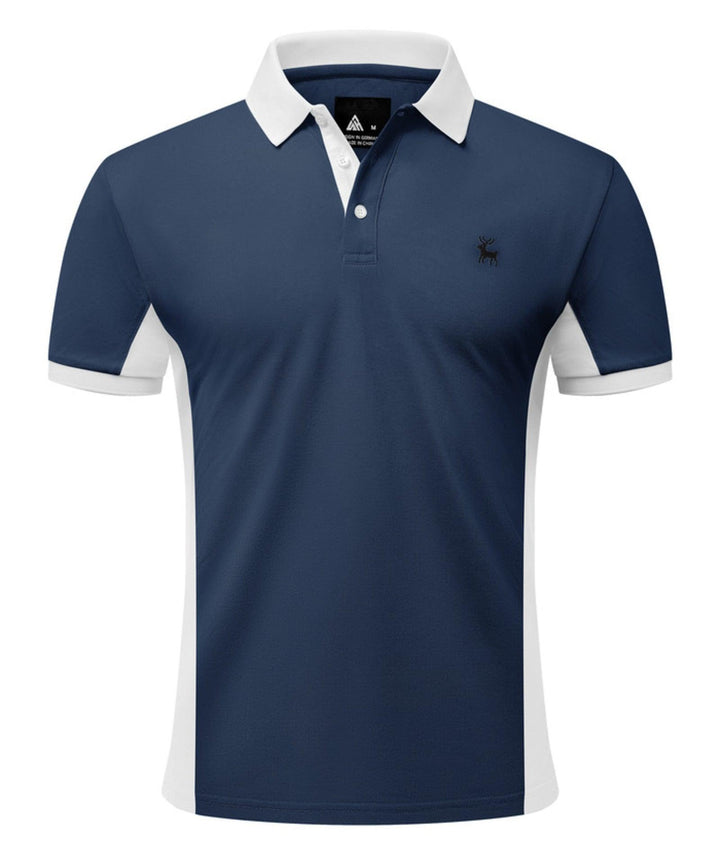 Men's Polo Shirt Short Sleeve Quick Dry Golf Tennis Sports Casual Slim Fit Polo - ZPK007904 - GEEKLIGHTINGMen Clothes