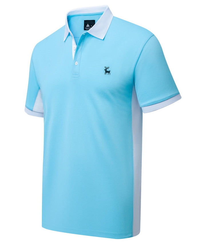 Men's Polo Shirt Short Sleeve Quick Dry Golf Tennis Sports Casual Slim Fit Polo - ZPK007904 - GEEKLIGHTINGMen Clothes