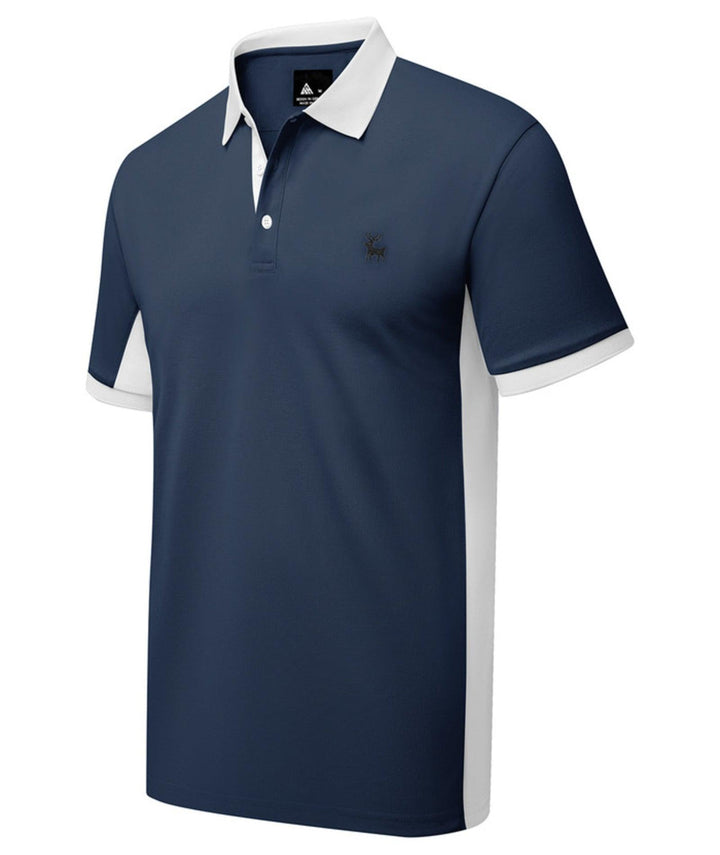 Men's Polo Shirt Short Sleeve Quick Dry Golf Tennis Sports Casual Slim Fit Polo - ZPK007904 - GEEKLIGHTINGMen Clothes