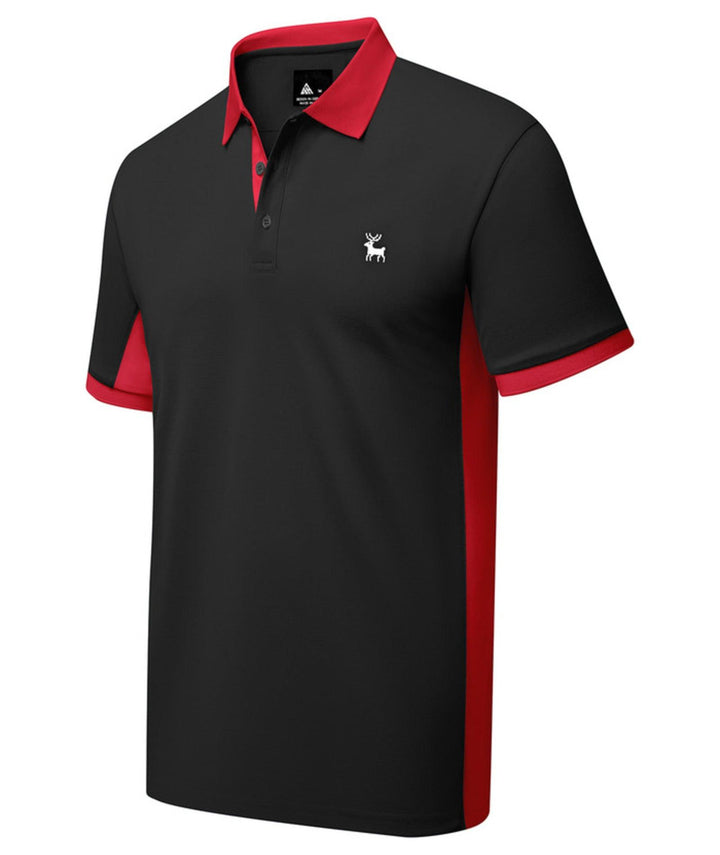 Men's Polo Shirt Short Sleeve Quick Dry Golf Tennis Sports Casual Slim Fit Polo - ZPK007904 - GEEKLIGHTINGMen Clothes