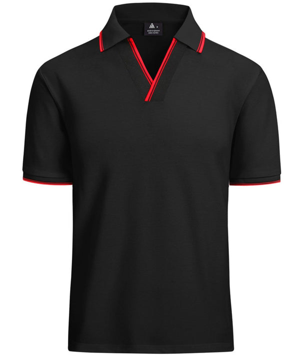 Men's Polo Shirt Short Sleeve Summer Solid Color V - Neck Quick Dry Casual Wear Shirts - ZPK007783 - GEEKLIGHTINGMen Clothes